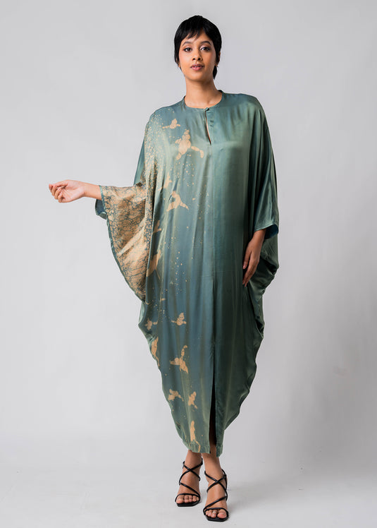 Batik Kaftan Dress