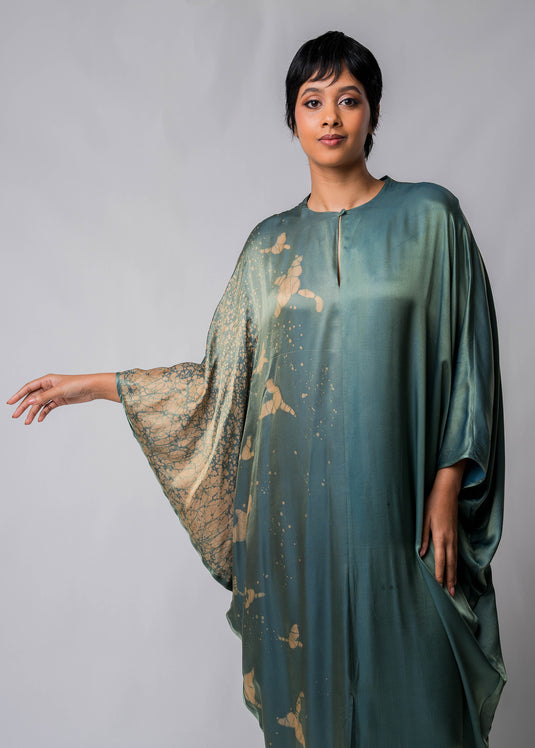 Batik Kaftan Dress