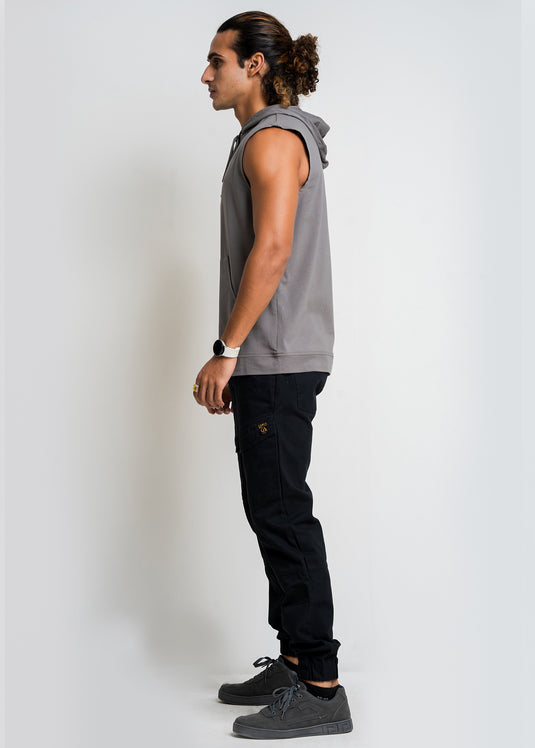 Loungewear Mens Sleeveless Hoodie