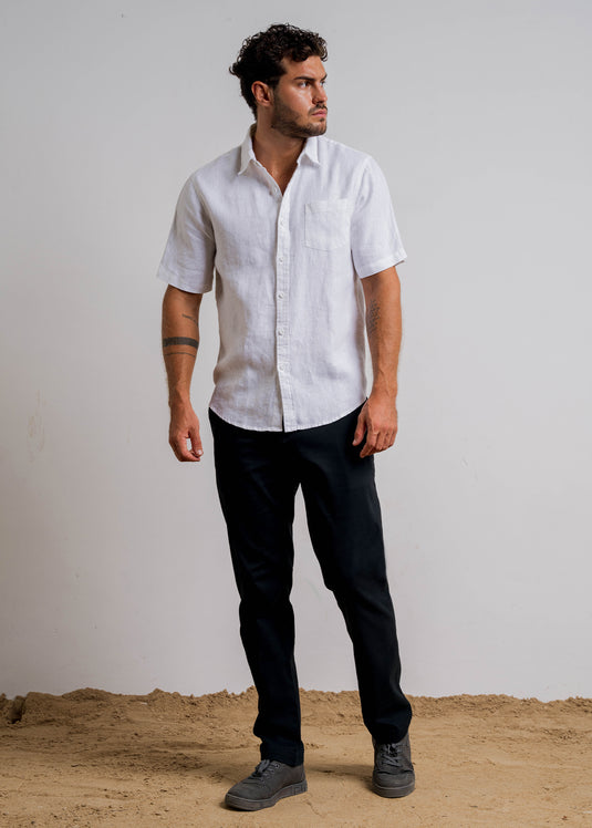 Casual Wear Linen S/S Shirt