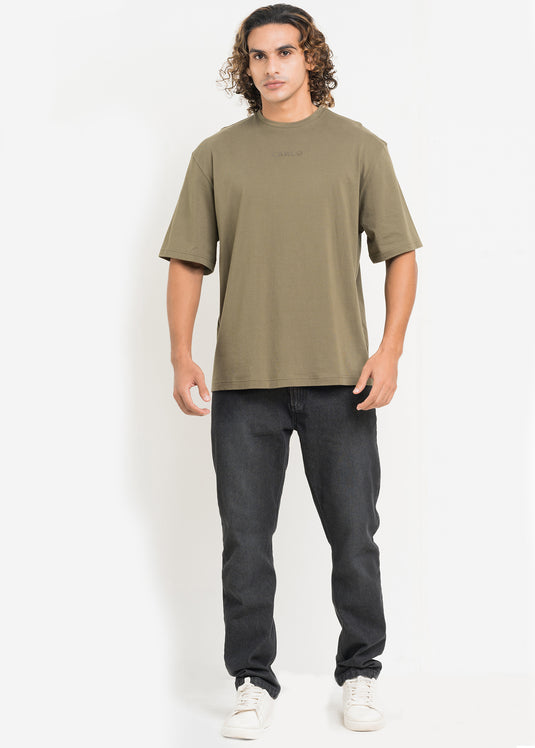 Mens Oversized Crew Neck T-shirt