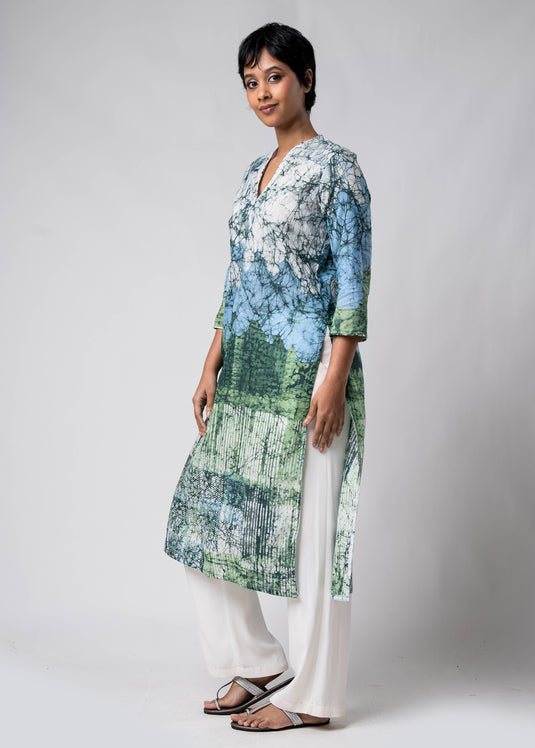 Batik kurtha top