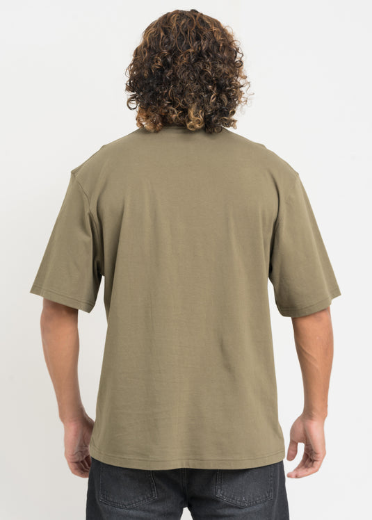 Mens Oversized Crew Neck T-shirt