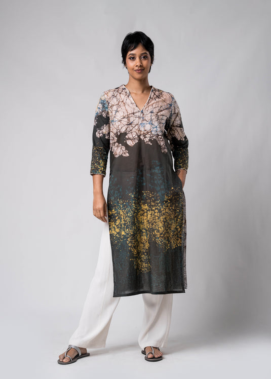 Batik kurtha top