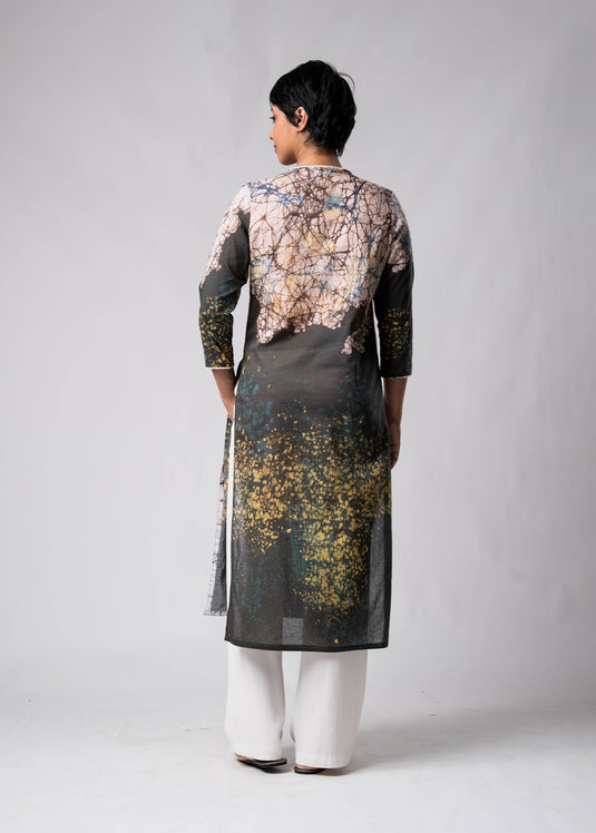 Batik kurtha top