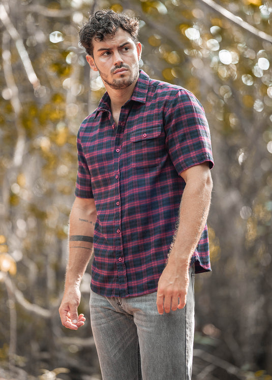 Casual Wear Check S/S Shirt