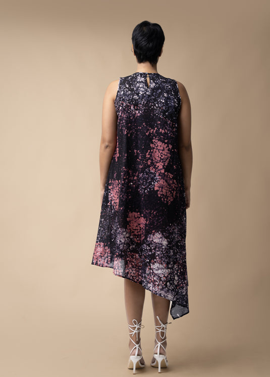 Sleeveless Batik Dress