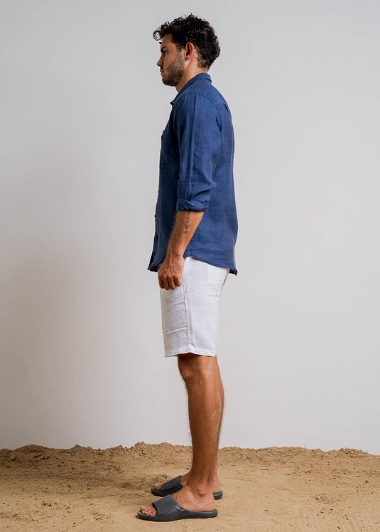 Casual Wear Linen L/S Shirt