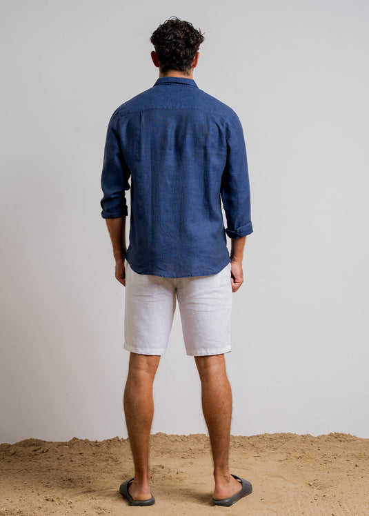 Casual Wear Linen L/S Shirt