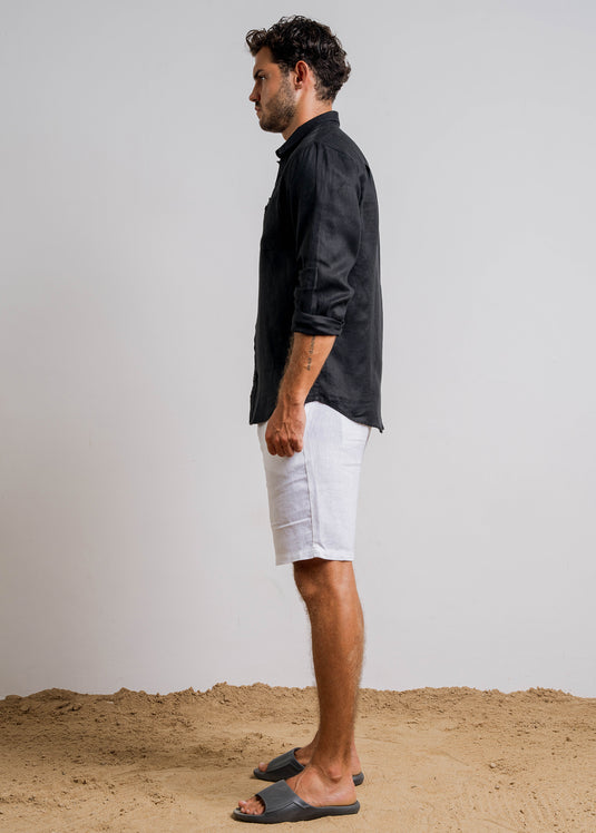 Casual Wear Linen L/S Shirt