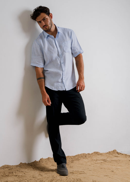 Casual Wear Linen S/S Shirt