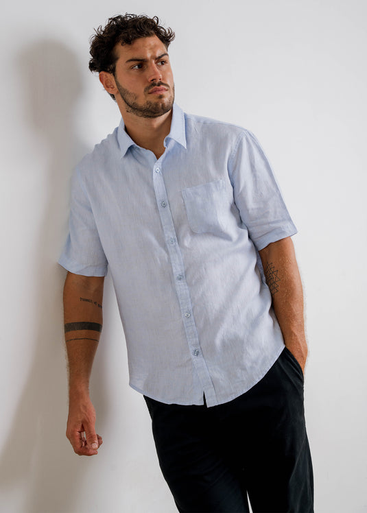 Casual Wear Linen S/S Shirt