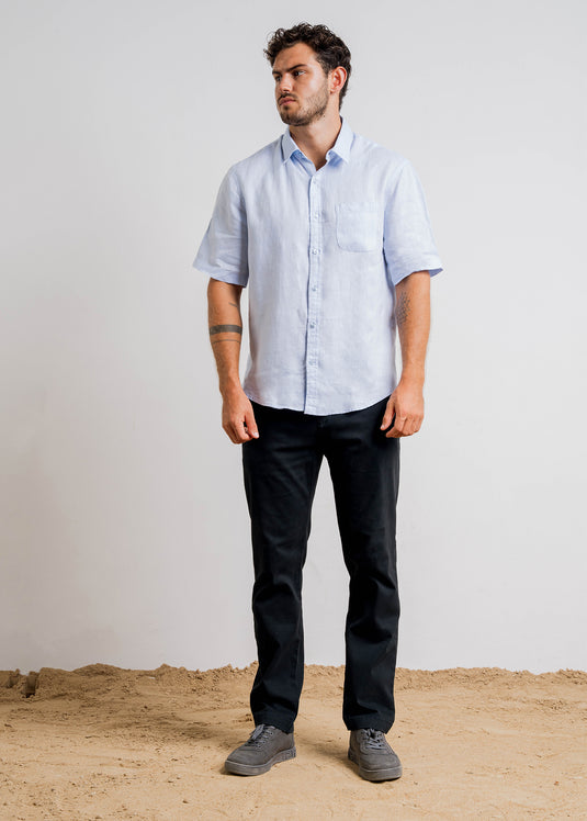 Casual Wear Linen S/S Shirt