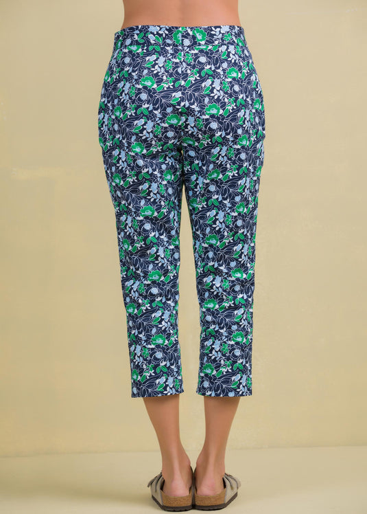 Printed crop pant