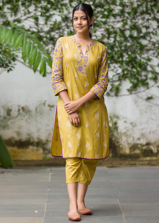 Multi print kurtha top