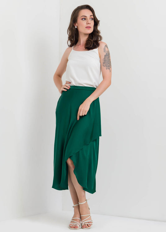 Drapy Tulip Skirt