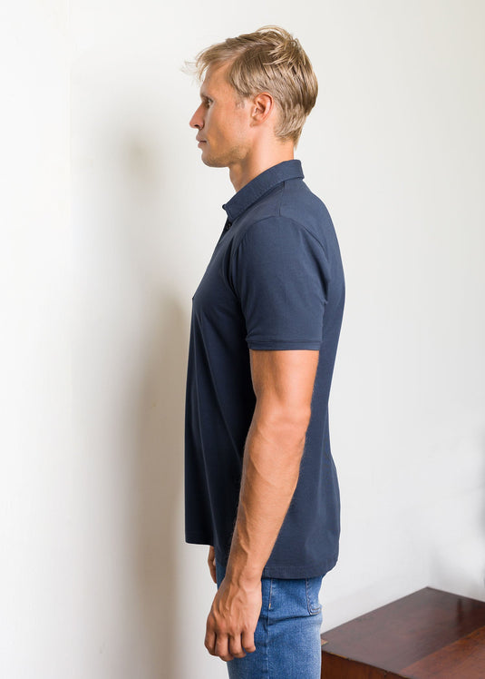 Self Collar T-Shirt