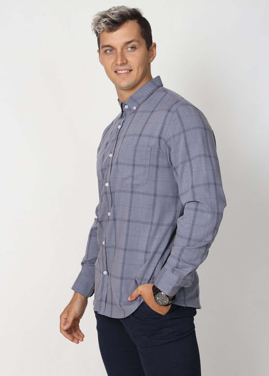 Casual Wear Check L/S Shirt