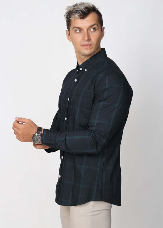 Casual Wear Check L/S Shirt