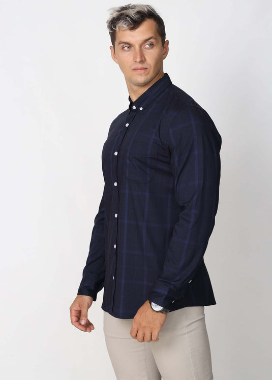 Casual Wear Check L/S Shirt