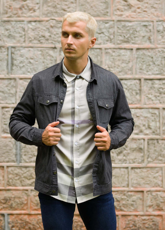 Heavy Washed Denim Jacket