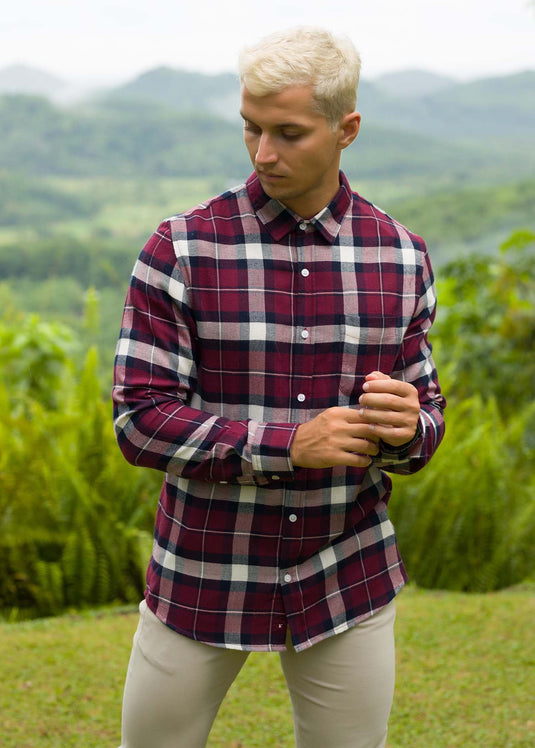 Casual Wear Check L/S Shirt