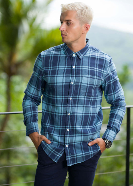 Casual Wear Check L/S Shirt