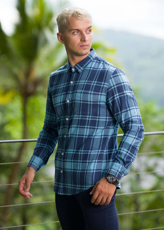 Casual Wear Check L/S Shirt