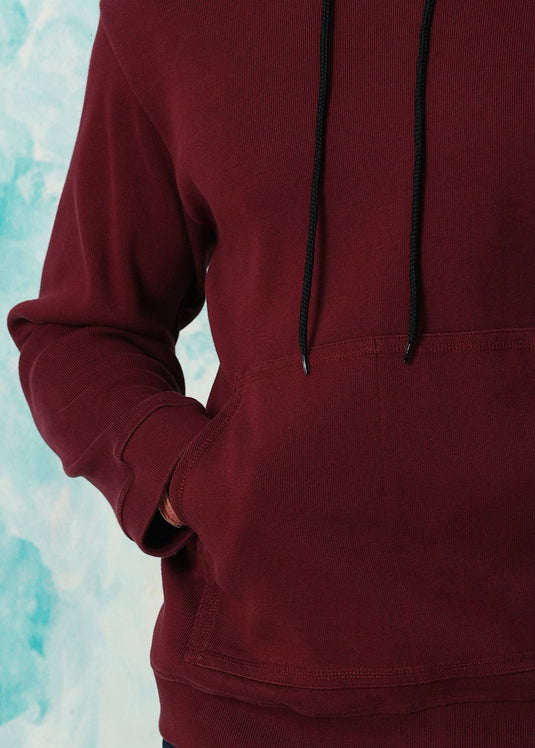 Over Head Hoodie (Maroon)