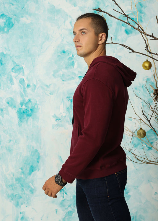 Over Head Hoodie (Maroon)