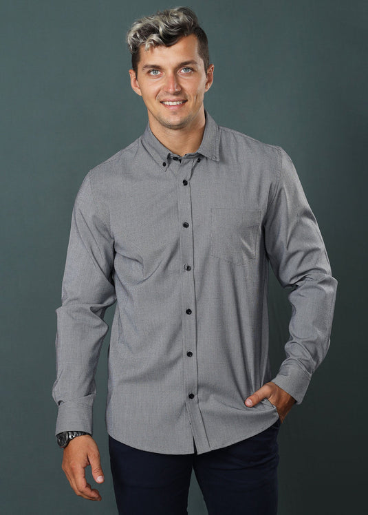 Black Detail Check Shirt