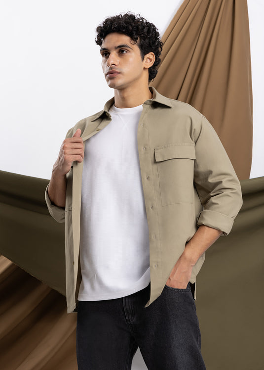 Linen Comrade L/S Shirt