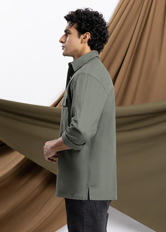 Linen Comrade L/S Shirt