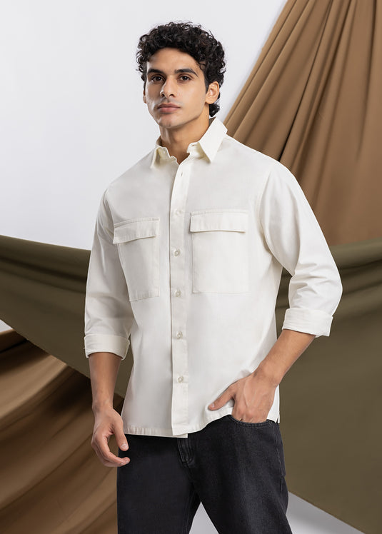 Linen Comrade L/S Shirt