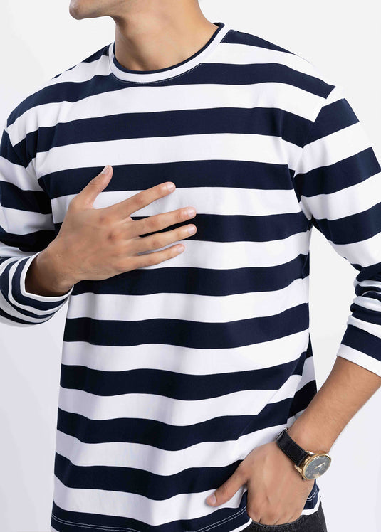 Stripe Long-Sleeve T-Shirt