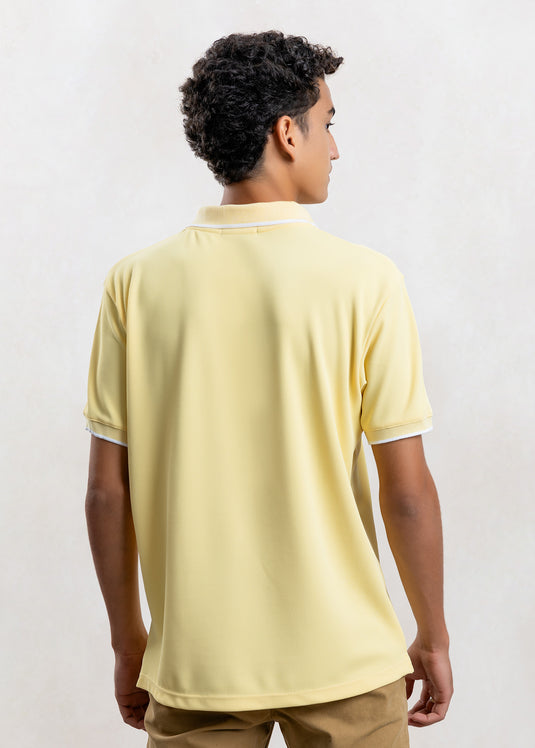 Waffle Polo T-Shirt