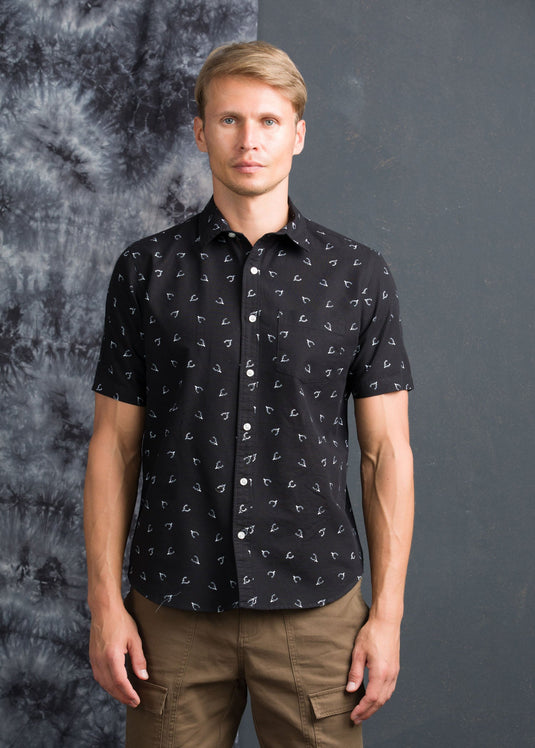 CASUAL WEAR PRINTED S/S SHIRT