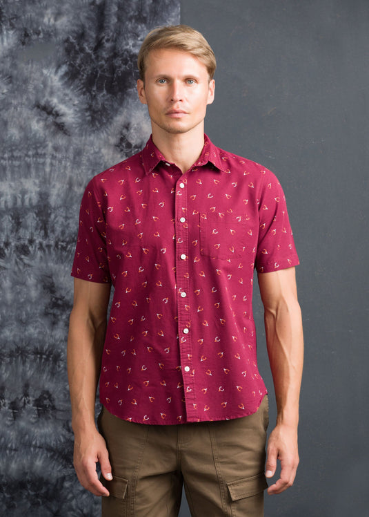 CASUAL WEAR PRINTED S/S SHIRT