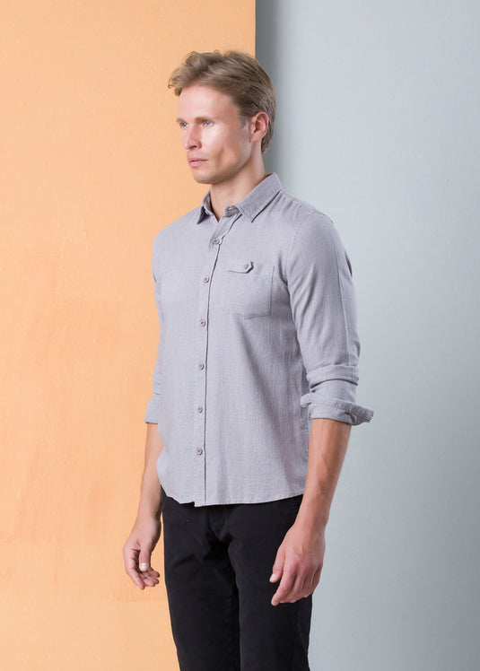 DETAILED CASUAL WEAR SHIRT