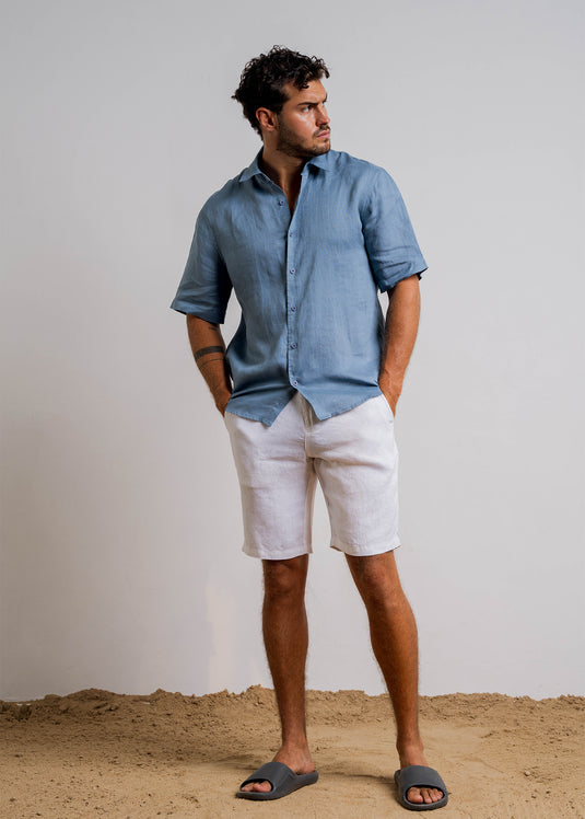 Linen Spencer S/S Shirt