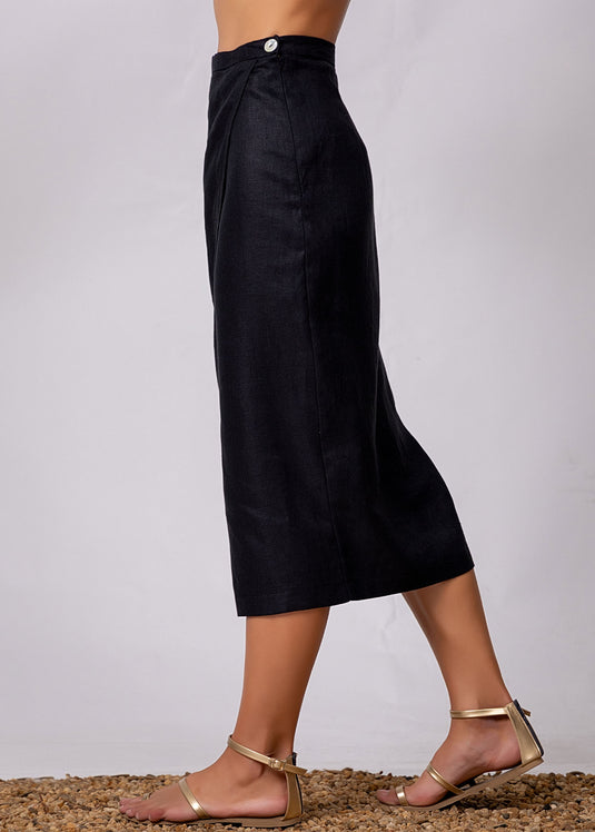 Mock Wrap Skirt