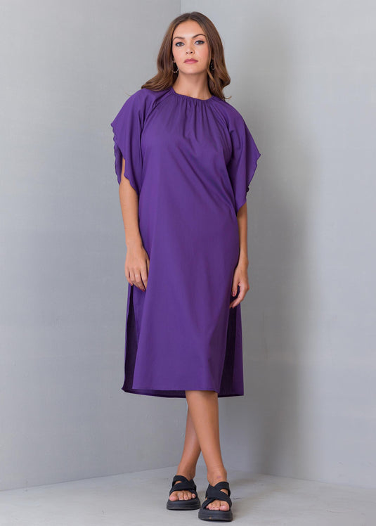 Tulip Sleeve Dress