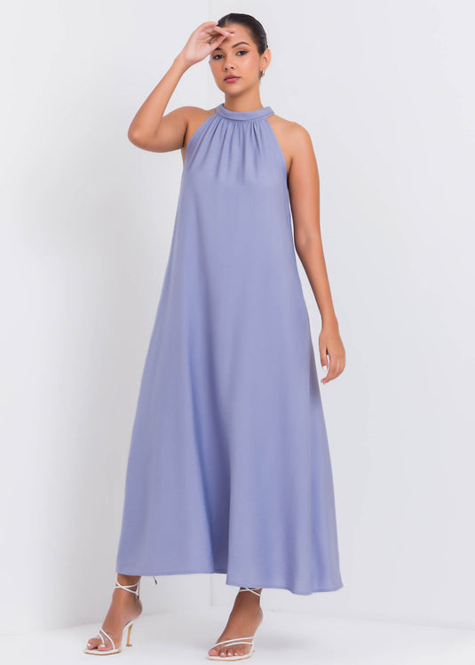 Halter Neck Maxi Dress