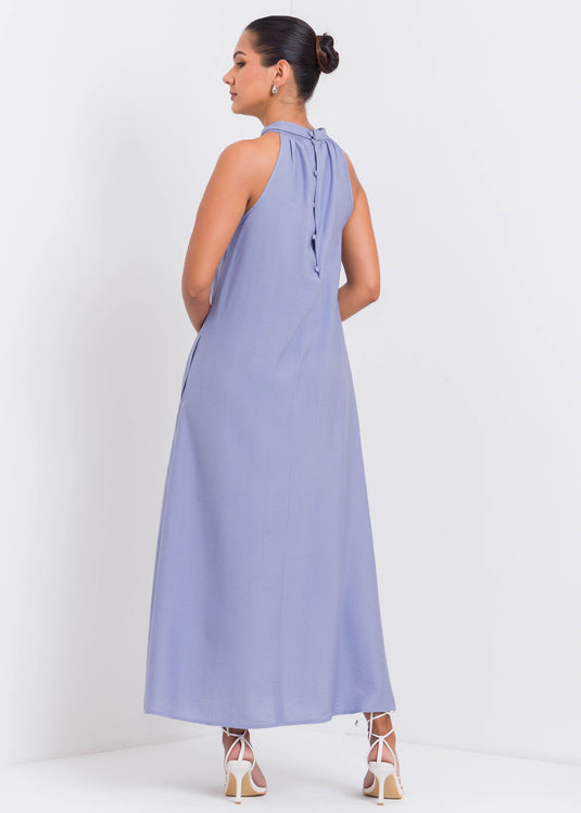 Halter Neck Maxi Dress