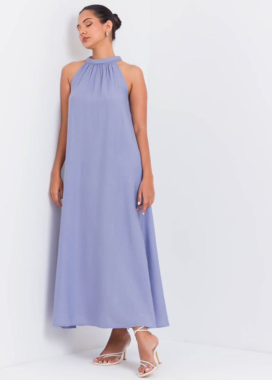 Halter Neck Maxi Dress