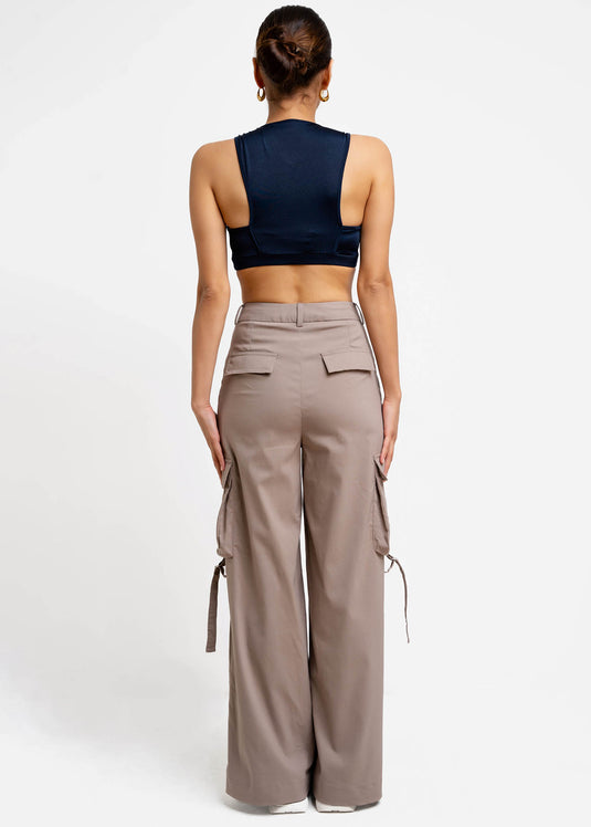 Cargo Pant With Ties