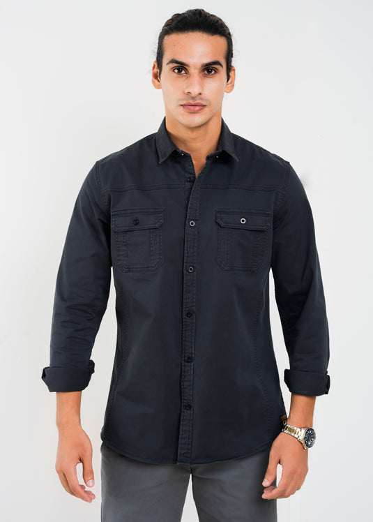 Utility Wear Double Pkt L/S Shirt