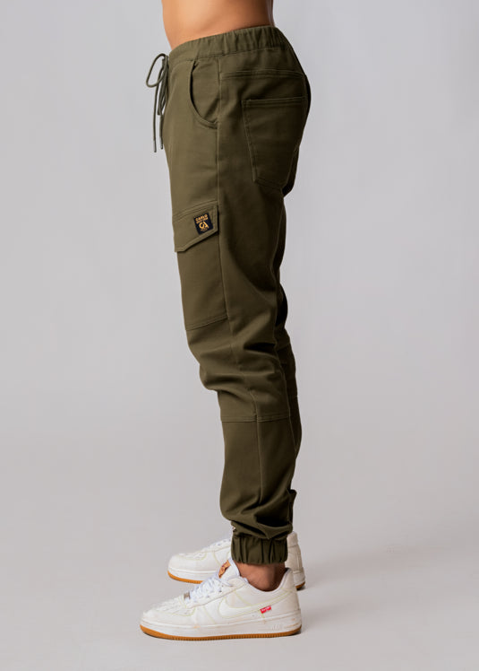 Utility Wear Elasticated Cargo Pant