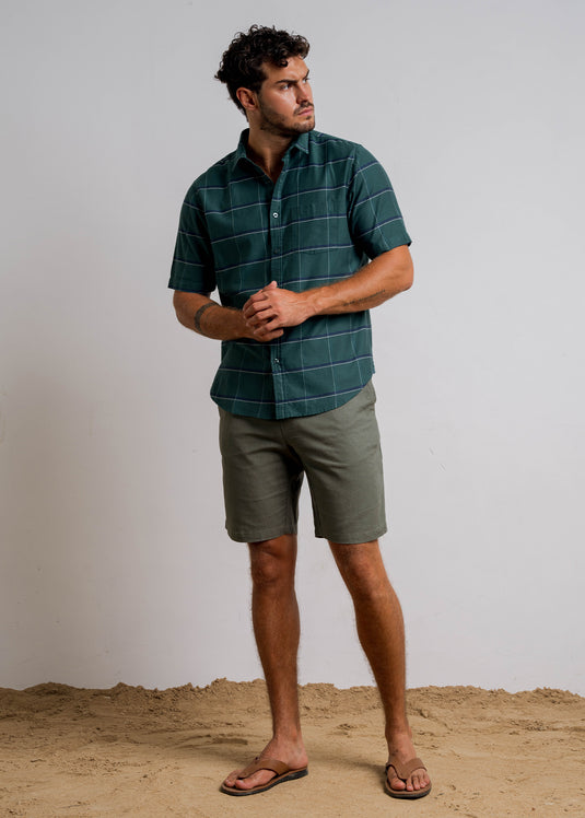 Casual Wear Check S/S Shirt