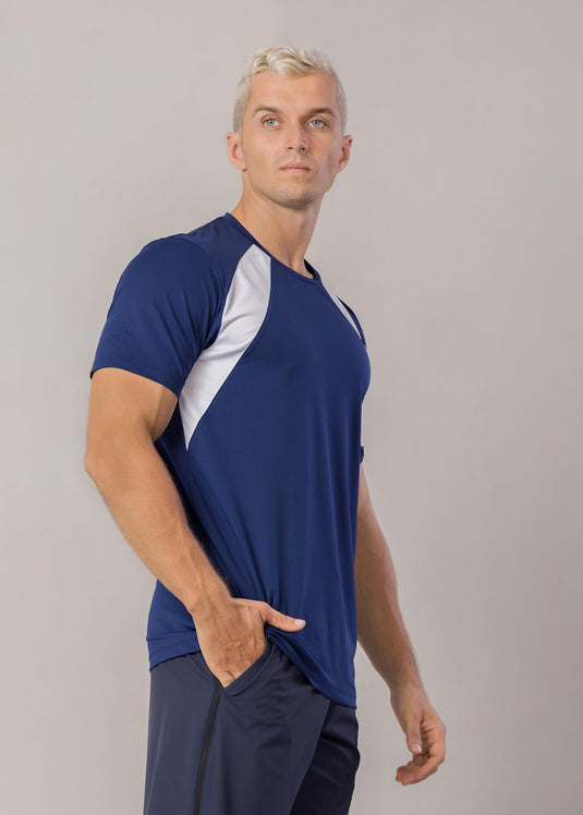 Active Wear T-Shirt With  Front Contrast